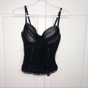 Urban Behavior Small Women Sexy Sheer Tank Top